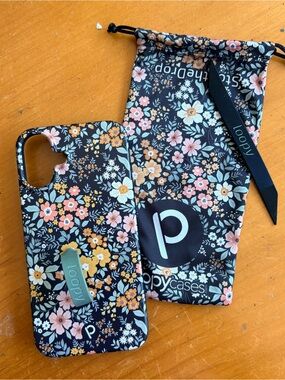 Loopy Vintage Blooms iPhone 16 Plus Case